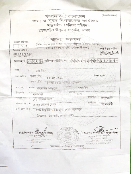 Image of মো: ইমন